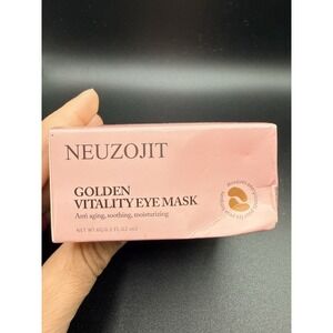 NEUZOJIT Golden Vitality Eye Mask Anti-Aging Soothing Moisturizing 0.2 fl oz x60